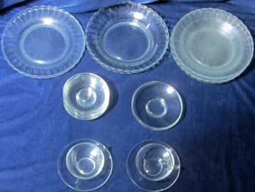 PLATOS Y TAZAS DURALEX TRANSPARENTE